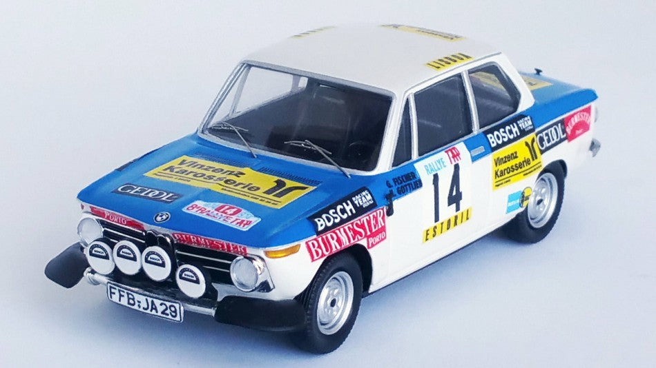 BMW 2002 Tii TAP RALLY 1976 FISCHER-GOTTLIEB 1:43 - Trofeu - TFRRAL130
