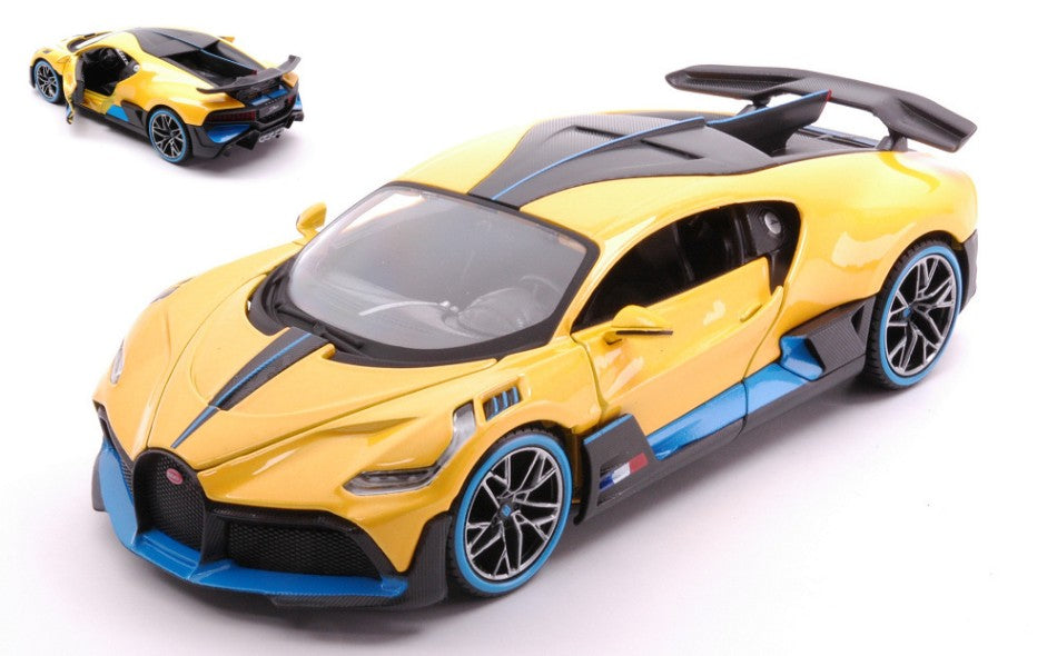 BUGATTI DIVO YELLOW 1:24 - Maisto - MI31526Y