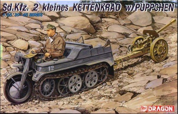 SD.KFZ 2 KLEINES KETTENKRAD KIT 1:35 - Dragon - D6114