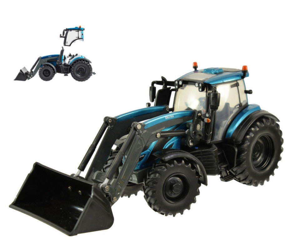 VALTRA TRACTOR WITH FRONT LOADER 1:32 - Britains - LC43352