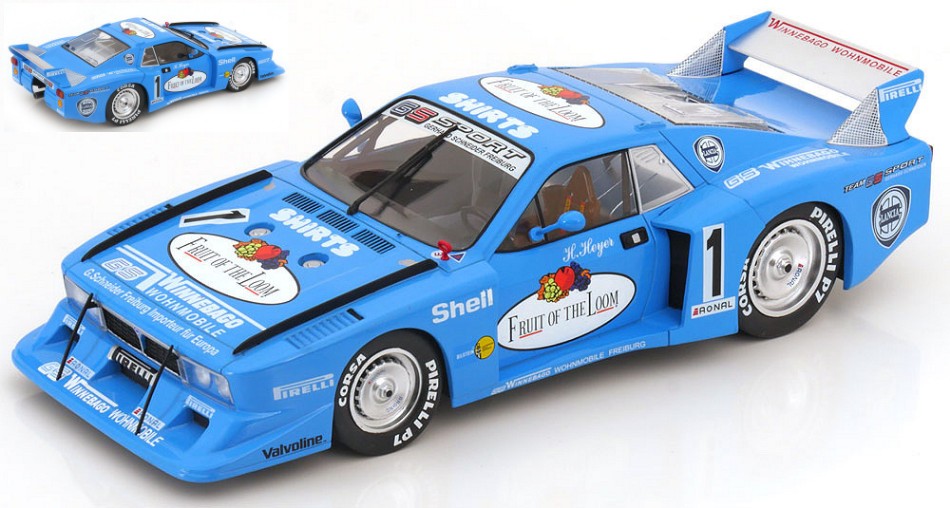 LANCIA BETA MONTECARLO Gr.5 N.1 ADAC DRM NURBURGRING 1981 H.HEYER 1:18 - ModelCarGroup - MCG18810