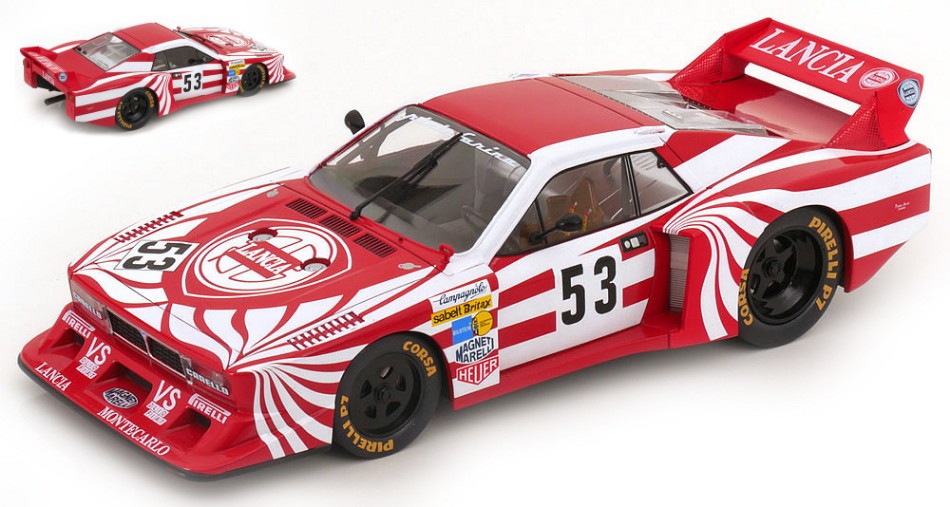 LANCIA BETA MONTECARLO Gr.5 N.53 SILVERSTONE 1980 PATRESE/CHEEVER 1:18 - ModelCarGroup - MCG18814