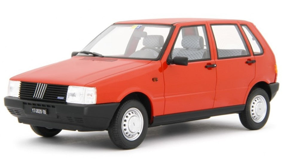 FIAT UNO 55S 1983 RED 1:18 - Laudo Racing - LM182A