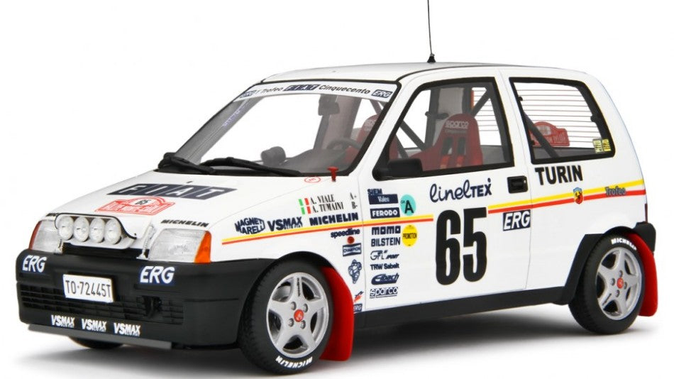 FIAT CINQUECENTO TROFEO RALLY MONTE CARLO 1993 1:18 - Laudo Racing - LM175-TB