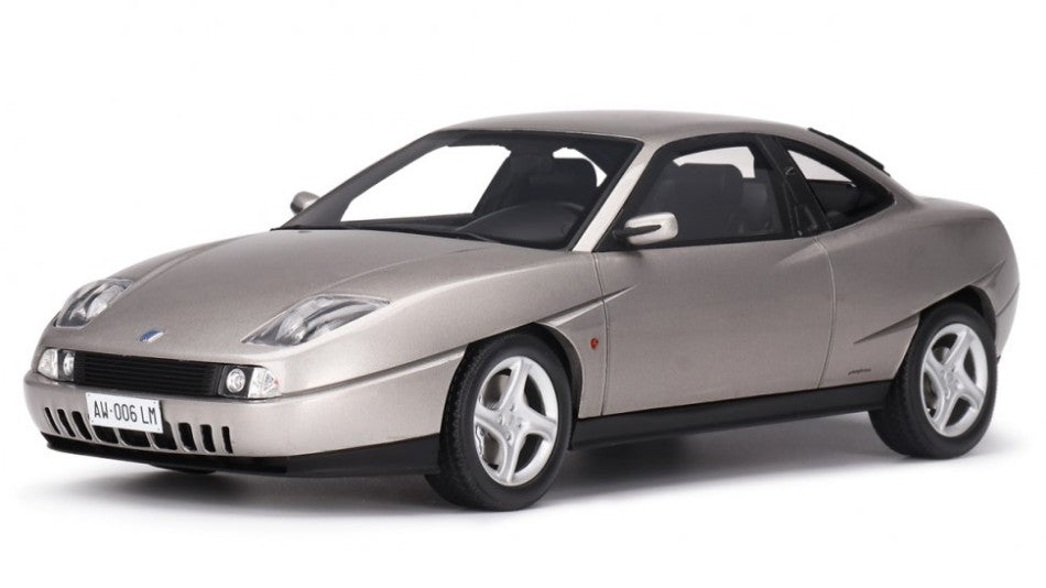 FIAT COUPE 2.0 TURBO 20v 1996 SILVER/BLACK 1:18 - Laudo Racing - LM189G