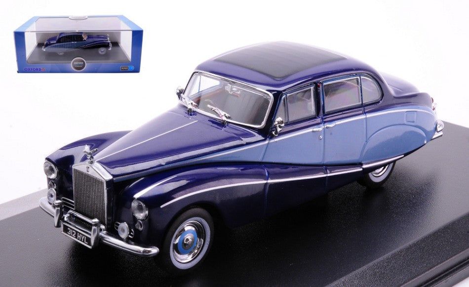 ROLLS ROYCE SILVER CLOUD HOOPER EXPRESS TWO TONE BLUE 1:43 - Oxford - OXF43EMP002