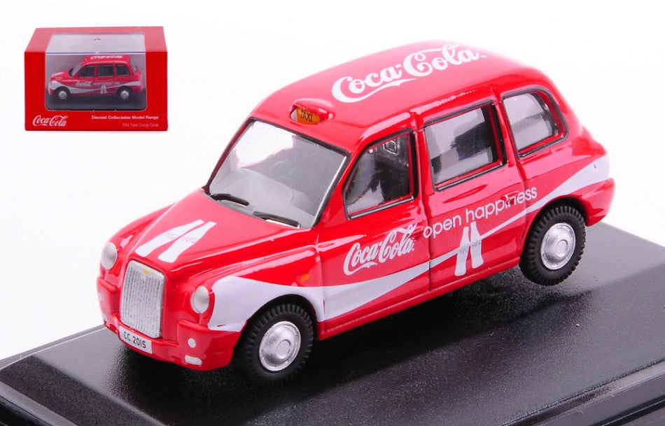 TX4 TAXI COCA COLA 1:76 - Oxford - OXF76TX4008CC