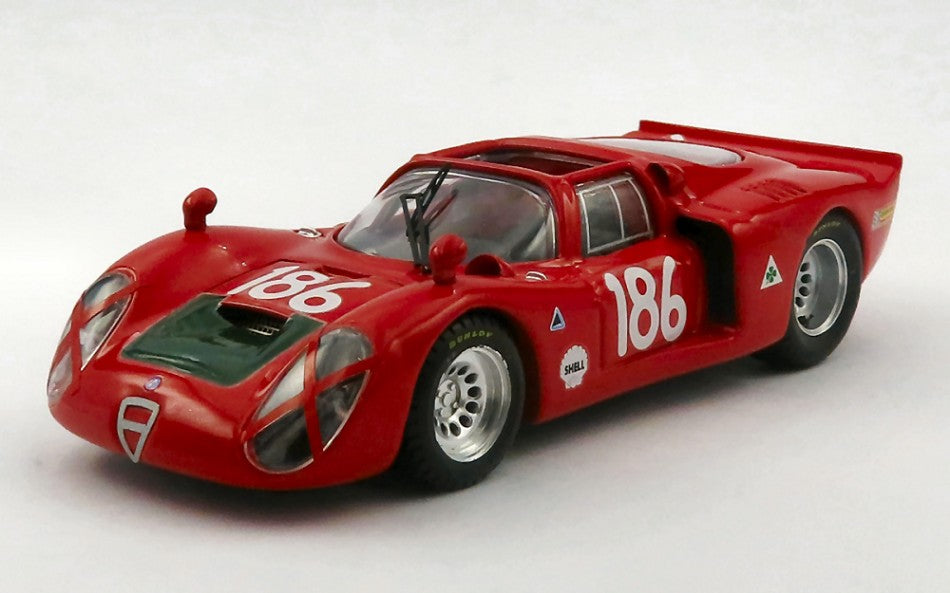 ALFA ROMEO 33.2 N.186 TARGA FLORIO 1968 I.GIUNTI-N.GALLI 1:43 - Best Model - BT9422-2