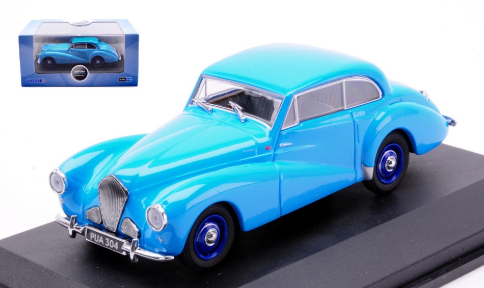 HEALEY TICKFORD 1952 LIGHT BLUE 1:43 - Oxford - OXFHT003