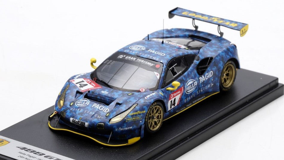 FERRARI 488 GT3 EVO N.14 24H NURBURG.2021 KOHLHAAS/KOHLER/JAGER/SCH.1:43 - Looksmart - LSRC096