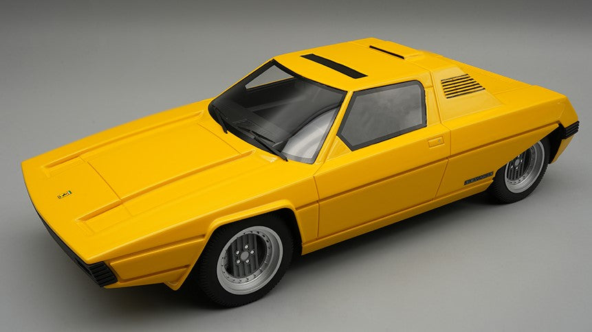 FERRARI 308 GT BERTONE RAINBOW 1976 MODENA YELLOW 1:18 - Tecnomodel - TMD18180D