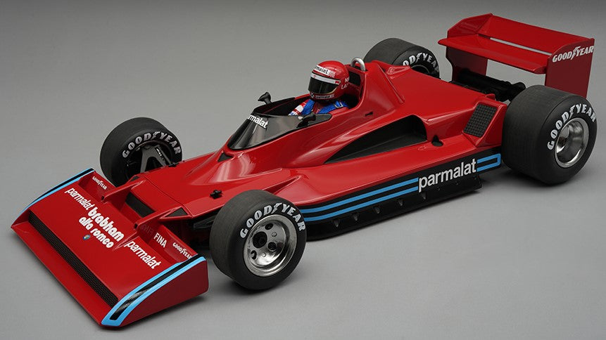 BRABHAM BT45C PAUL RICARD TEST 1978 N.LAUDA W/DRIVER 1:18 - Tecnomodel - TMD18327D