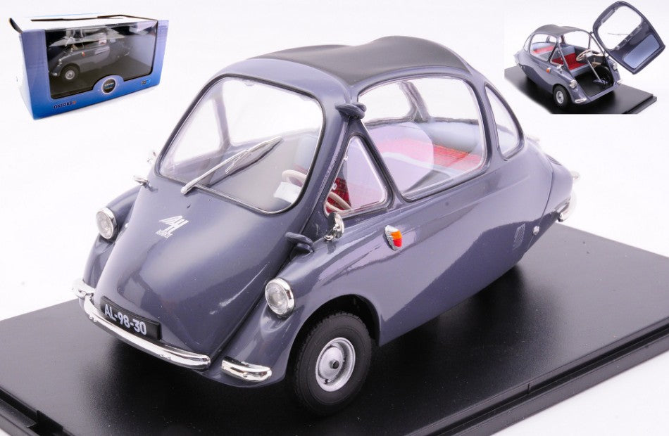 HEINKEL KABINE LHD TROY GREY 1:18 - Oxford - OXF18HE005