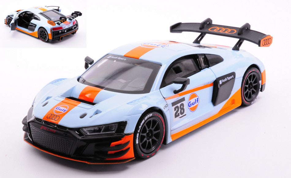 AUDI RS8 LMS GT3 "GULF" LIVERY 1:24 - MotorMax - MTM79667