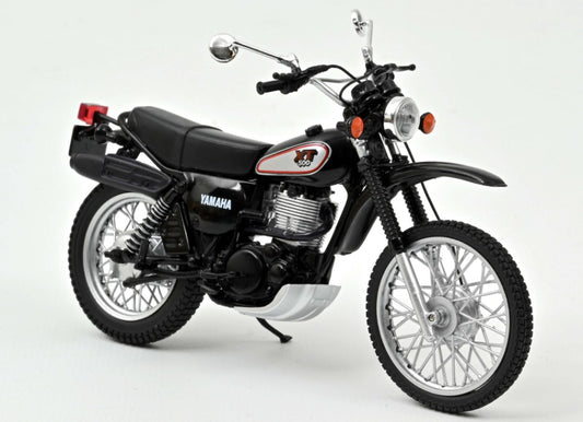 YAMAHA XT500 1988 BLACK/SILVER 1:18 - Norev - NV182045