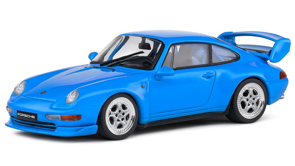 PORSCHE 911 993 RS CLUBSPORT COUPE 1993 LIGHT BLUE 1:43 - Solido - SL4313801
