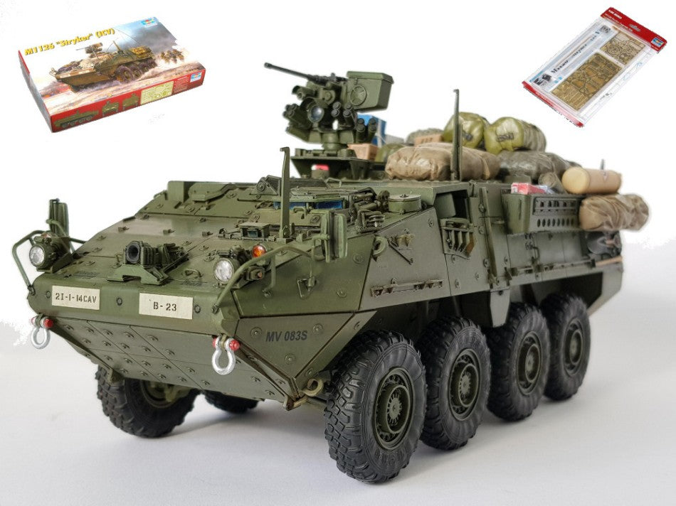 CARRO M1126 STRIKER + FOTOINCISIONI 06603 KIT 1:35 - Trumpeter - TP00375S