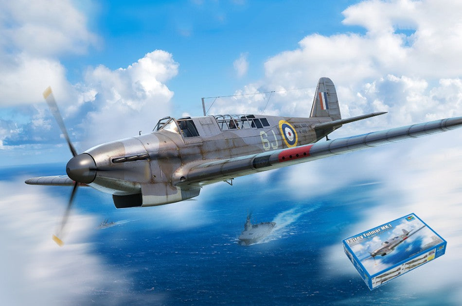 AEREO FAIREY FULMAR MK.I KIT 1:48 - Trumpeter - TP05822