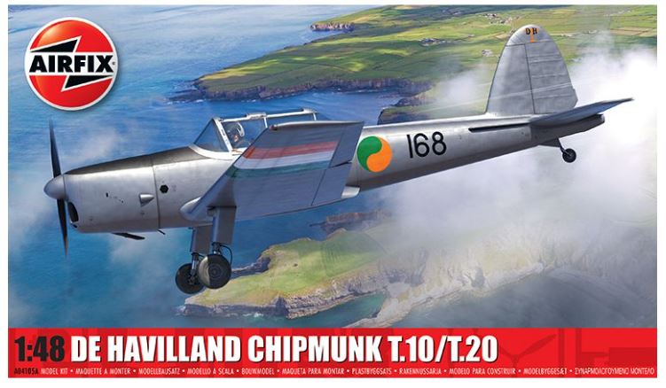 DE HAVILLAND CHIPMUNK T.10/T.20 KIT 1:48 - Airfix - A04105A