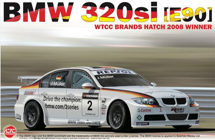 BMW 320 E90i WTCC WINNER BRANDS HATCH 2008 KIT 1:24 - Beemax - BMX24037