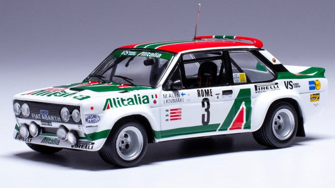 FIAT 131 ABARTH N.3 RALLY MONTE CARLO 1979 ALEN-KIVIMAKI 1:43 - Ixo Model - RAC446A