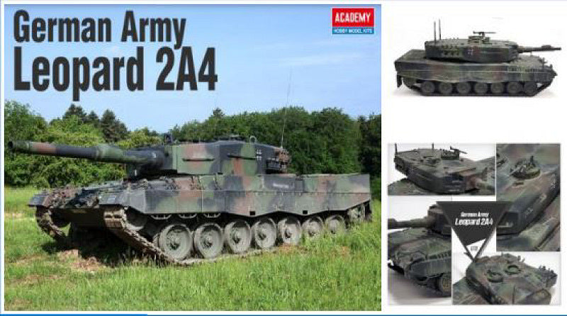 GERMAN ARMY LEOPARD 2A4 KIT 1:72 - Academy - ACD13428
