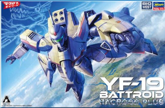 YF-19 BATTROID MACROSS PLUS KIT 1:72 - Hasegawa - HA65733