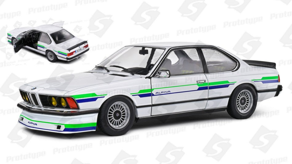 BMW 6-SERIES ALPINA B7 TURBO (E24) COUPE 1984 WHITE 1:18 - Solido - SL1810303