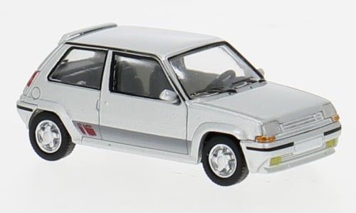 RENAULT 5 TURBO 1987 SILVER 1:87 - Premium Classixxs - PCX870299