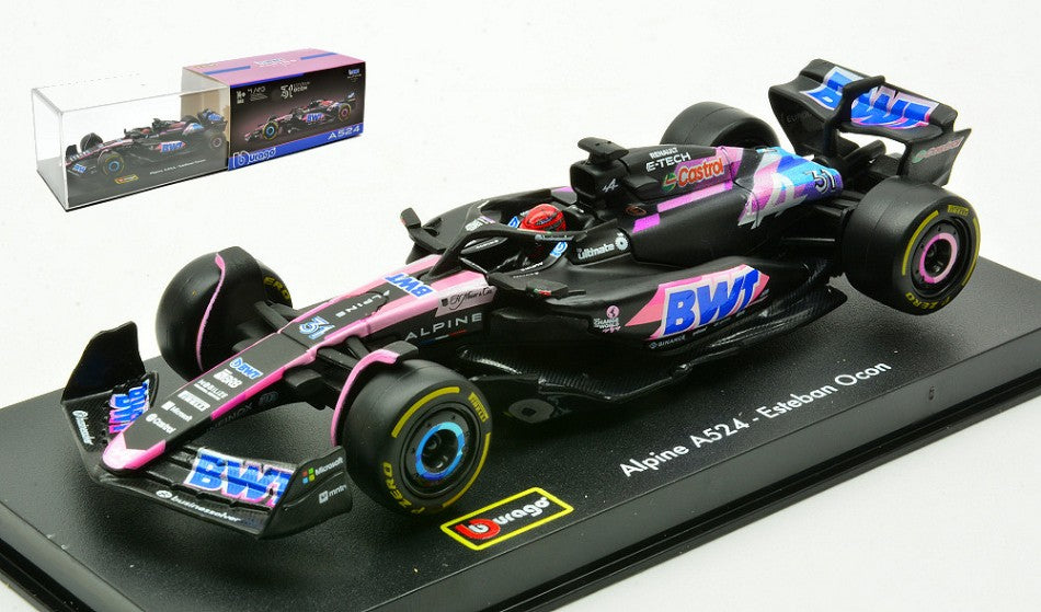 Alpine - F1 A524 n°31 (2024) 1:43 - E.Ocon - Signature - BBurago