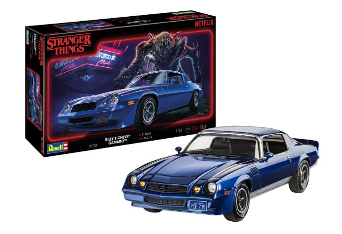 CHEVY CAMARO Z/28 BILLY'S "STRANGER THINGS" KIT 1:24 - Revell - RV07728