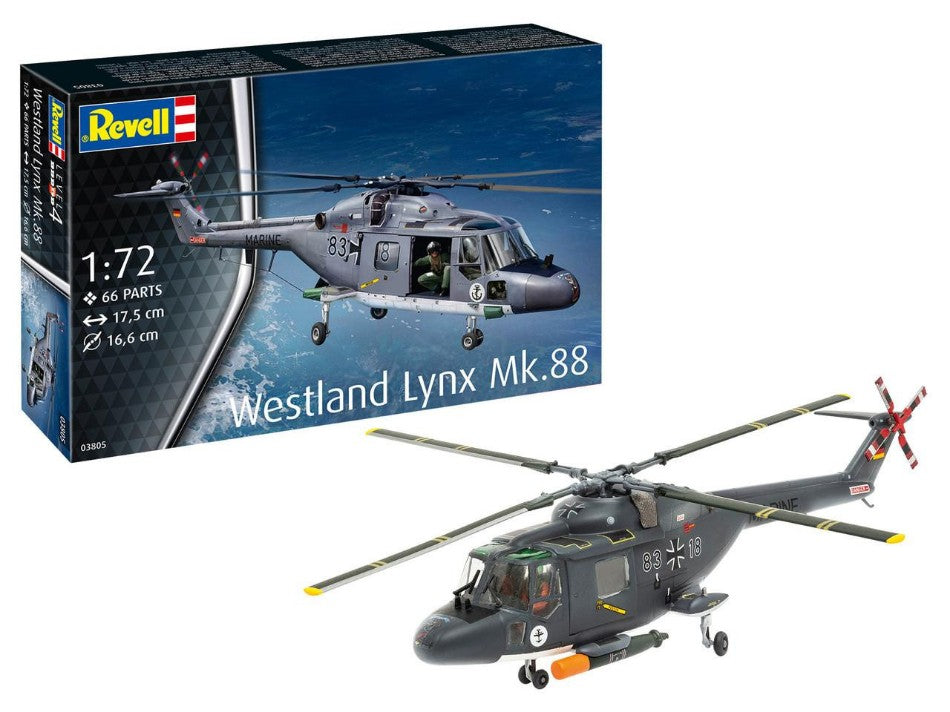 WESTLAND LYNX MK.88 MODEL SET KIT 1:72 - Revell - RV63805