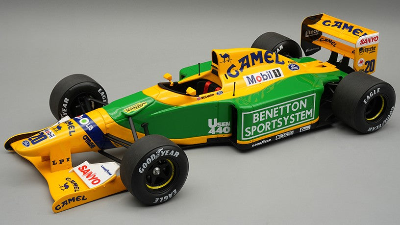 BENETTON B192 N.20 TEST SILVERSTONE 1992 P.MCCARTHY 1:18 - Tecnomodel - TMD18374D