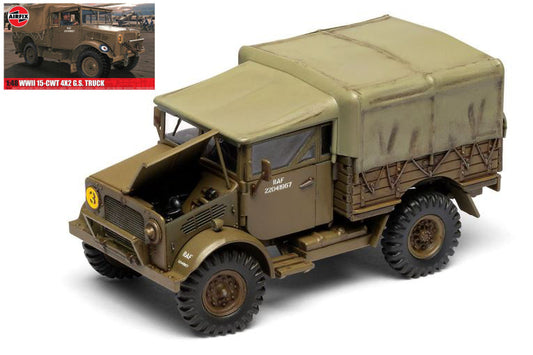 WWII RAF 15-cwt 4x2 G.S. TRUCK KIT 1:48 - Airfix - A03313A