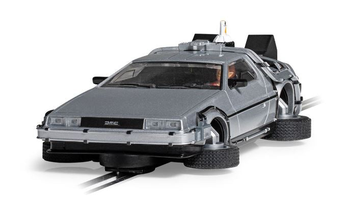 BACK TO THE FUTURE 2 FLYING TIME MACHINE SLOT 1:32 - Scalextric - C4541