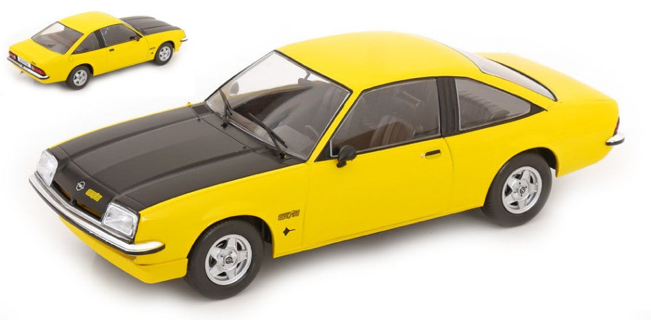 OPEL MANTA B GT/E 1975 YELLOW 1:18 - ModelCarGroup - MCG18236