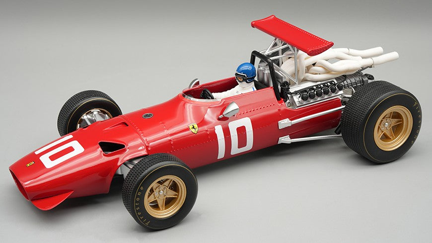 FERRARI 312F1/68 DUTCH GP 1968 J.ICKX W/DRIVER 1:18 - Tecnomodel - TMD18317B