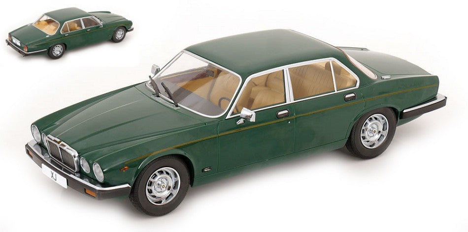 JAGUAR XJ SERIES III 1979 DARK GREEN 1:18 - ModelCarGroup - MCG18175