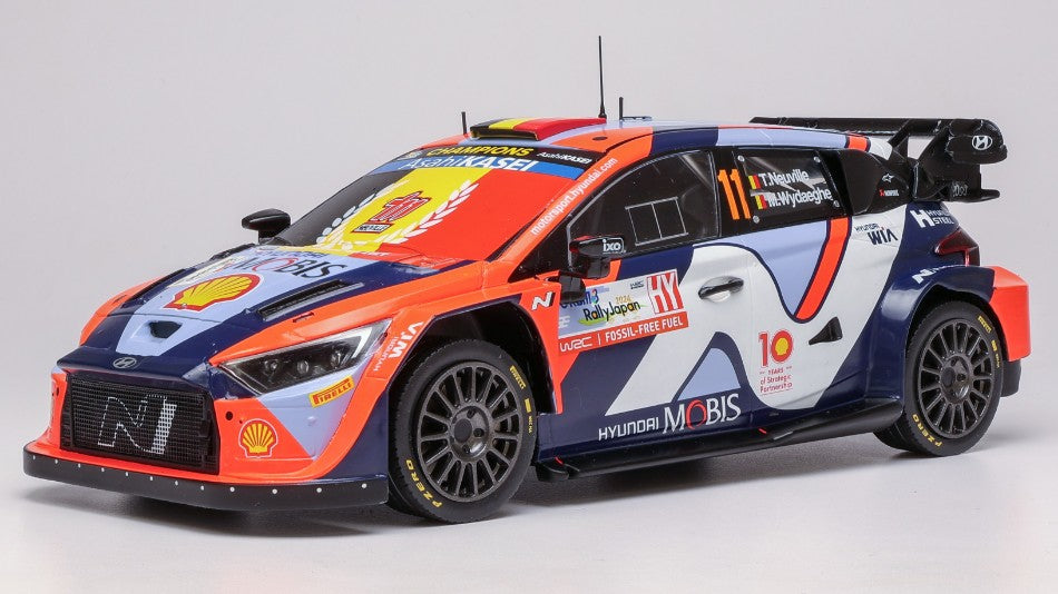 HYUNDAI i20 N N.11 RALLY1 JAPAN 2024 NEUVILLE-WYDAEGHE 1:18 - Ixo Model - 18RMC228