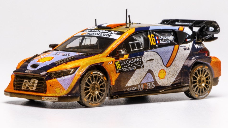 HYUNDAI i20 N N.16 RALLY1 MONTE CARLO 2025 FOURMAUX-CORIA 1:43 - Ixo Model - RAM973A