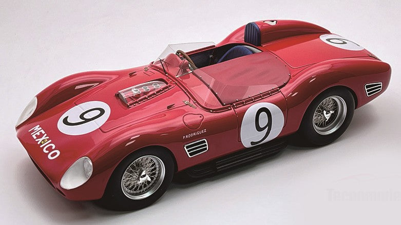 FERRARI DINO 196 S N.9 2nd GOVERNOR'S TROPHY 1959 R.RODRIGUEZ 1:18 - Tecnomodel - TMD18362E
