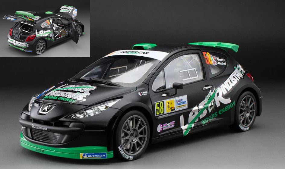 PEUGEOT 207 S2000 N.58 MONZA RALLY SHOW 2013 C.BREEN-S.MARSHALL 1:18 - SunStar - SS5441
