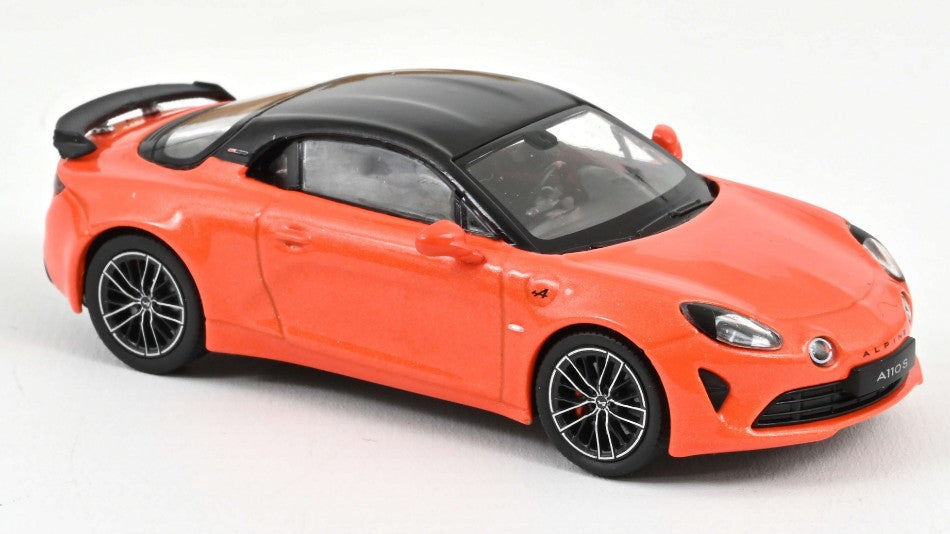 ALPINE A110 S PACK AERO 2022 FIRE ORANGE 1:43 - Norev - NV517869