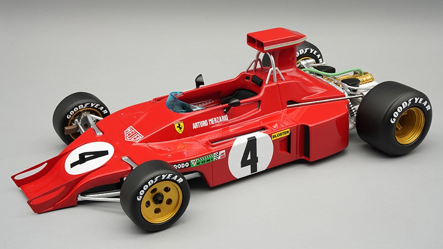 FERRARI 312B3-73 N.4 WATKINS GLEN GP 1973 A.MERZARIO 1:18 - Tecnomodel - TMD18411D