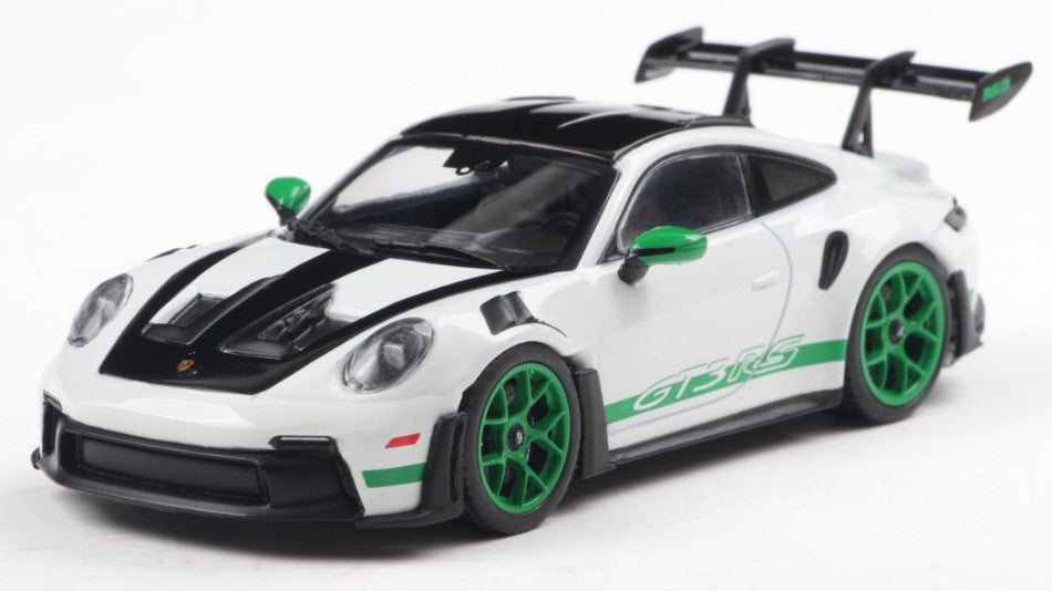 PORSCHE 911 (992) GT3 RS
TRIBUTE TO CARRERA RS 2023 WHITE/GREEN 1:43 - Solido - SL4314801