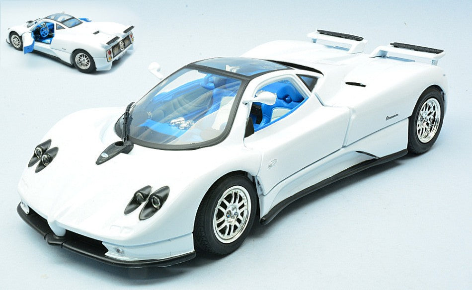 PAGANI ZONDA C12 2003 WHITE 1:18 - MotorMax - MTM73147W