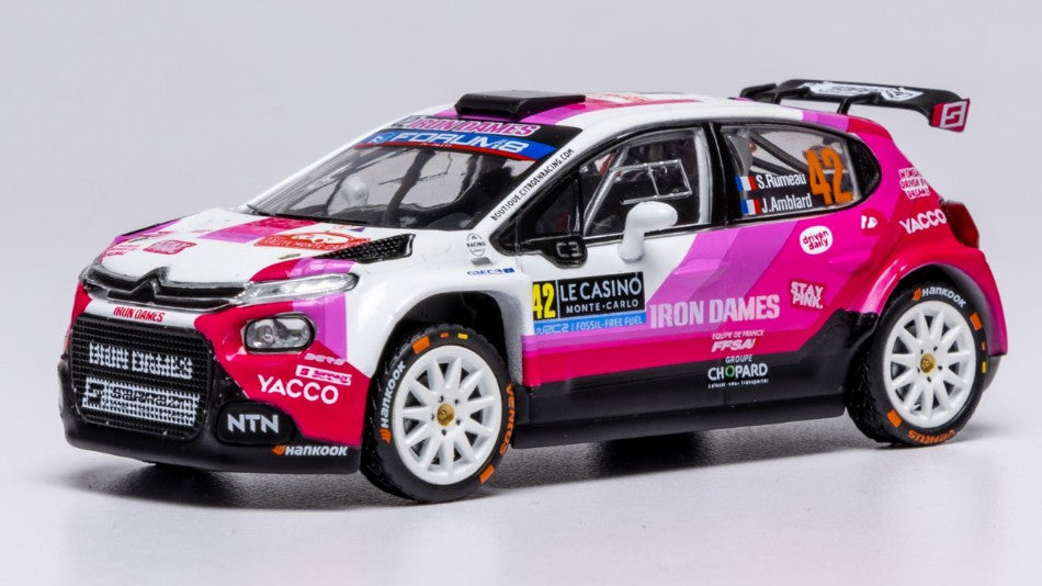 CITROEN C3 N.42 RALLY2 RALLY MONTE CARLO 2025 RUMEAU-AMBLARD 1:43 - Ixo Model - RAM976