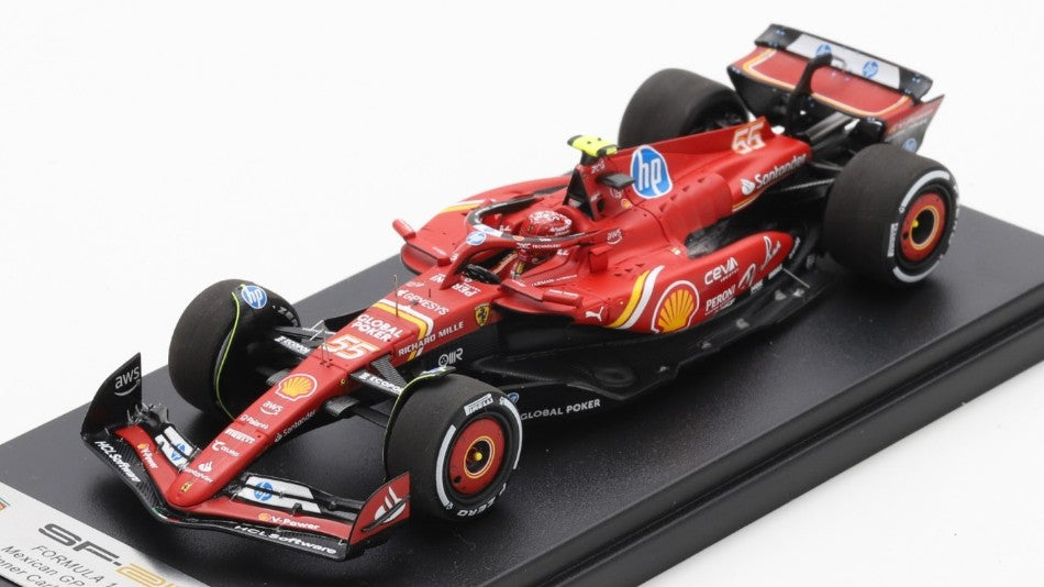 Ferrari - F1 SF-24 n°55 (2024) 1:43 - Carlos Sainz - Winner Mexico GP - Looksmart