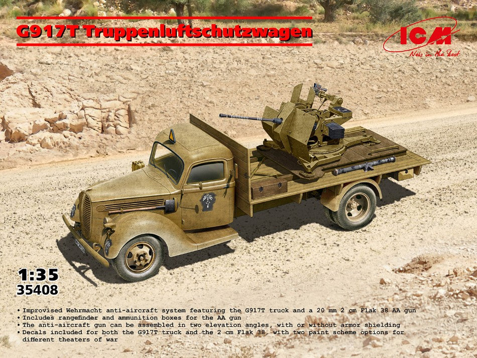 G917T TRUPPENLUFTSCHUTZWAGEN KIT 1:35 - ICM - ICM35408