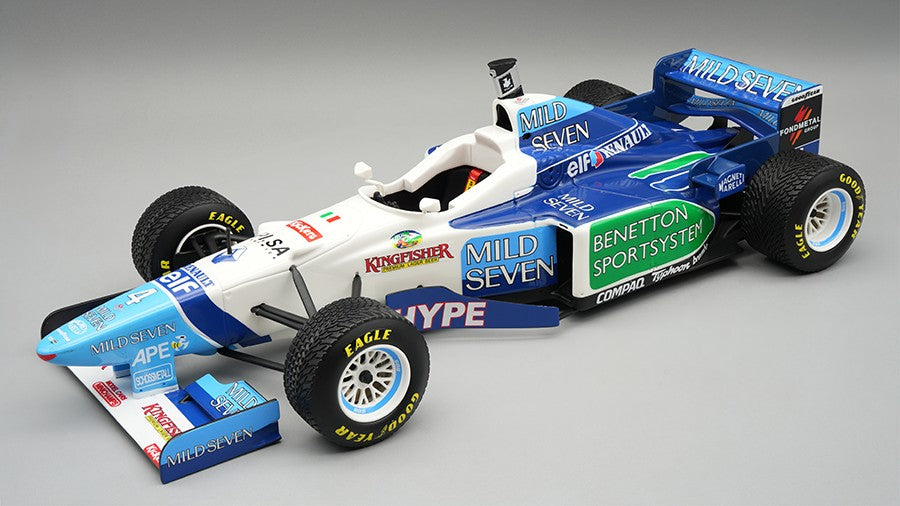 BENETTON B196 N.4 SPAIN GP 1996 G.BERGER 1:18 - Tecnomodel - TMD18380B
